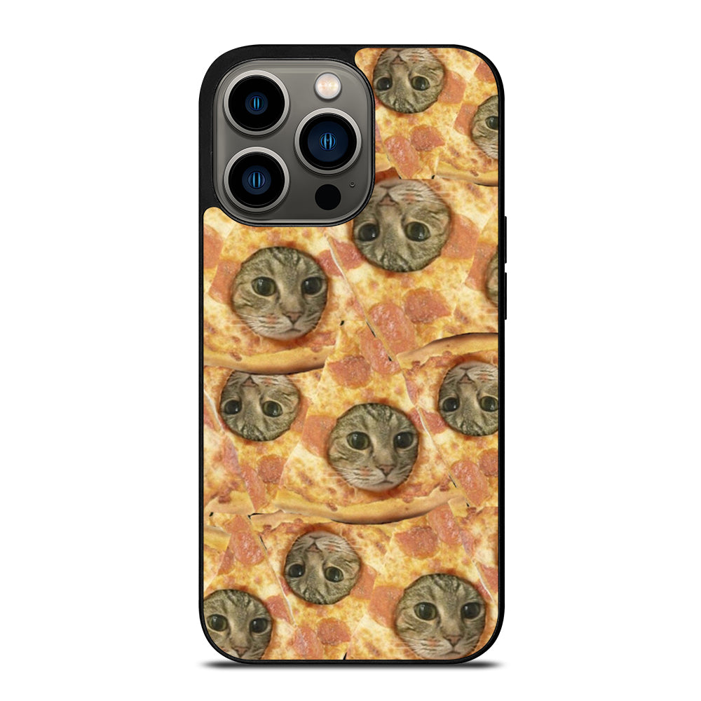 PIZZA CAT PATTERN iPhone 13 Pro Case Cover