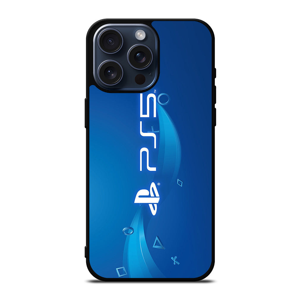 PLAYSTATION 5 PS5 LOGO 2 iPhone 15 Pro Max Case Cover