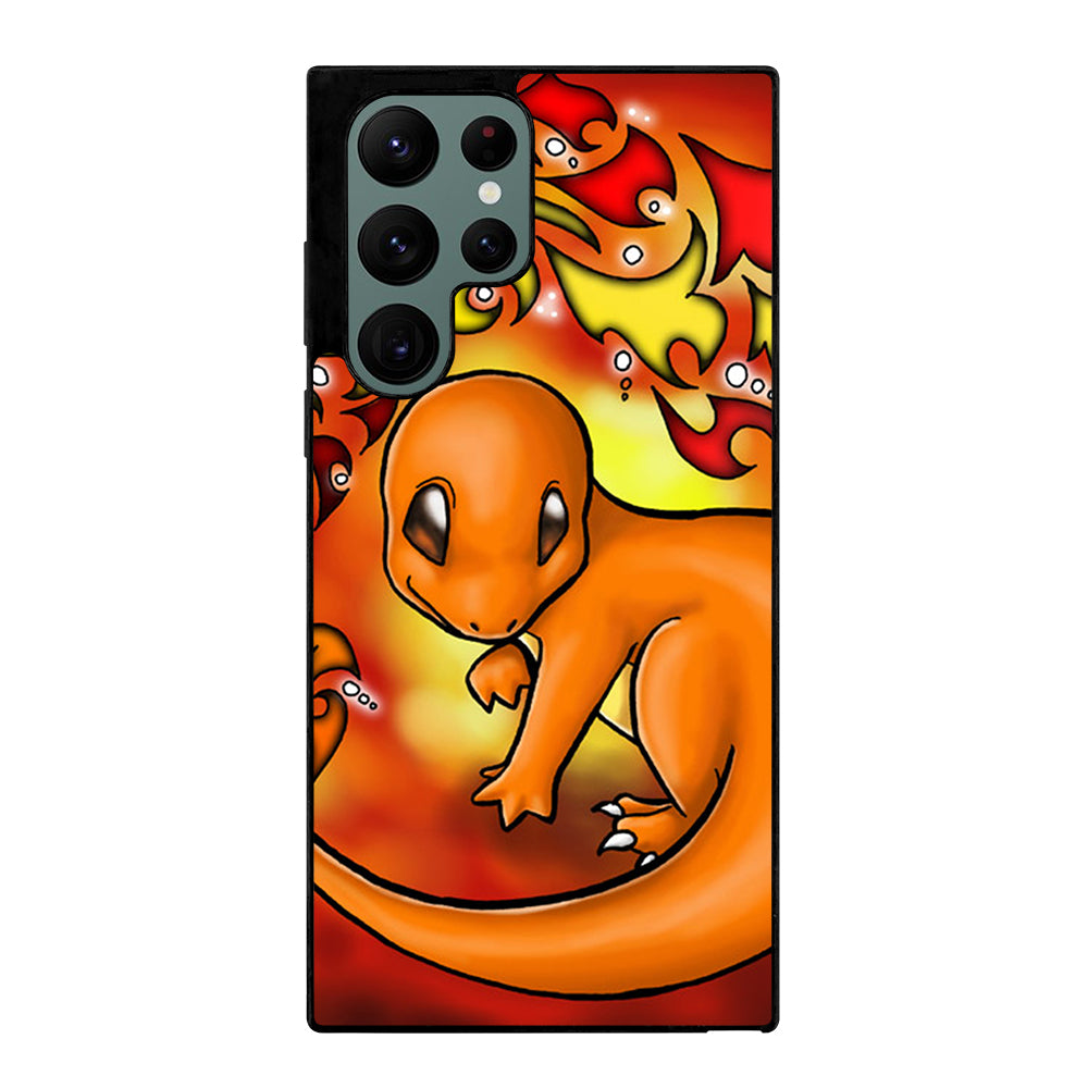 POKEMON CHARMANDER CARTOON 2 Samsung Galaxy S22 Ultra Case Cover