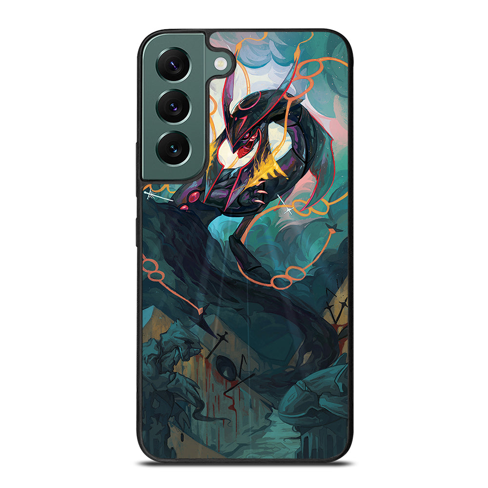 POKEMON SHINY RAYQUAZA DRAGON ART Samsung Galaxy S22 Case Cover