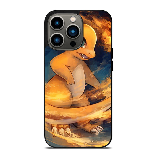POKEMON ANIME CHARMANDER ART iPhone 13 Pro Case Cover