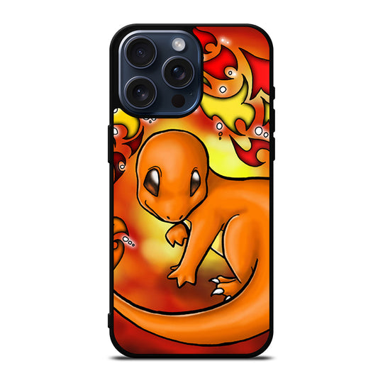 POKEMON CHARMANDER CARTOON 2 iPhone 15 Pro Max Case Cover