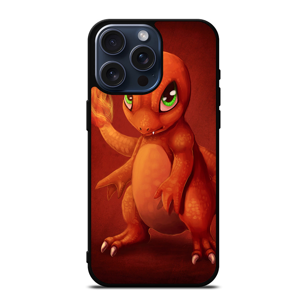 POKEMON CHARMANDER CARTOON 3 iPhone 15 Pro Max Case Cover