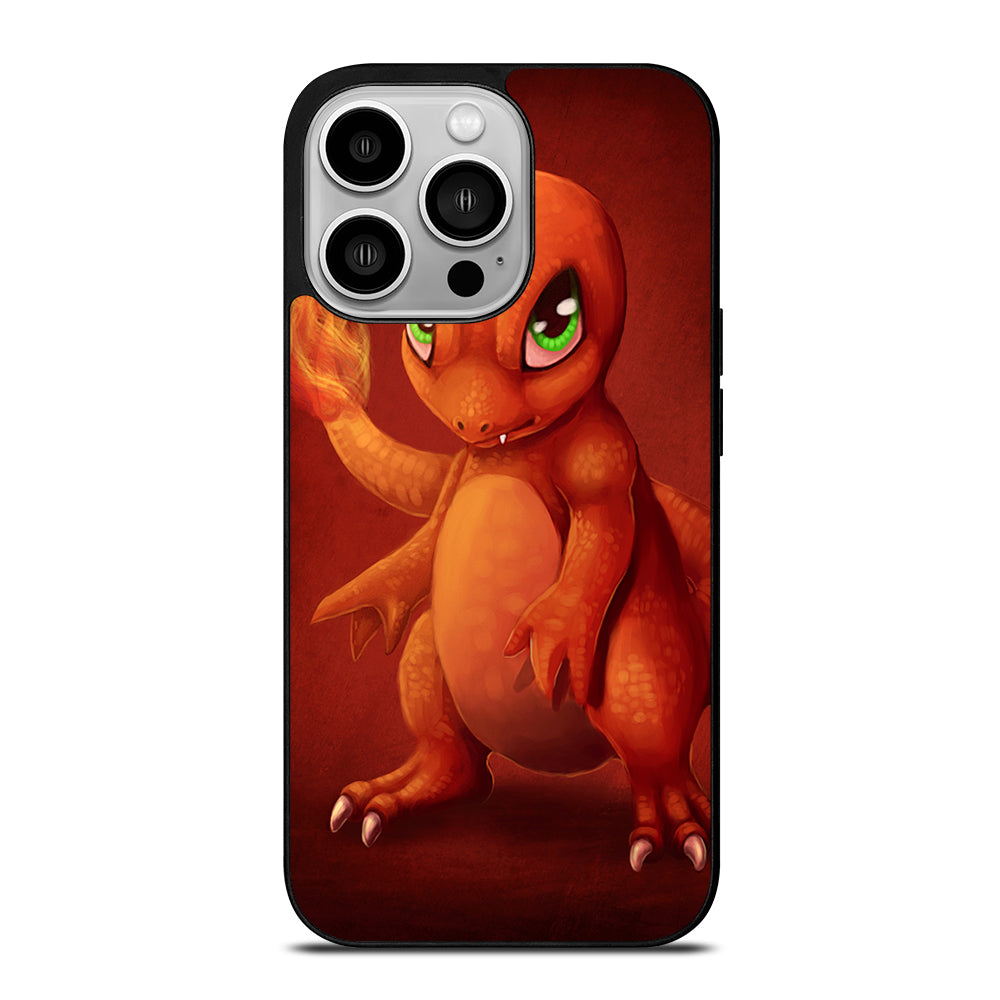 POKEMON CHARMANDER CARTOON 3 iPhone 14 Pro Case Cover