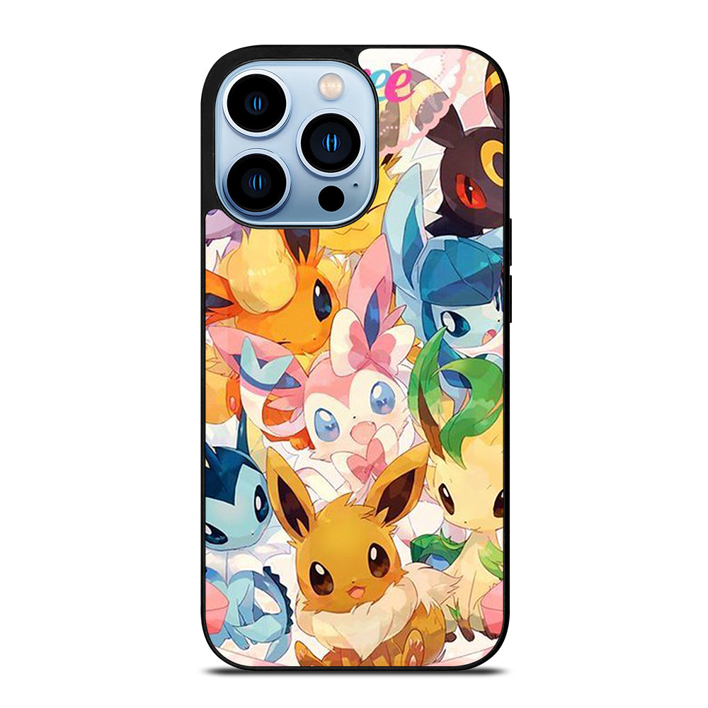 POKEMON EEVEE ALL EVOLUTION 1 iPhone 13 Pro Max Case Cover