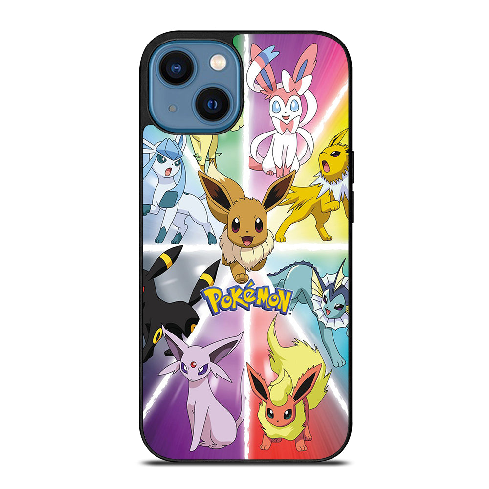 POKEMON EEVEE ALL EVOLUTION 3 iPhone 14 Case Cover