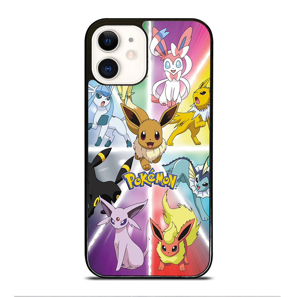 POKEMON EEVEE ALL EVOLUTION 3 iPhone 12 Case Cover