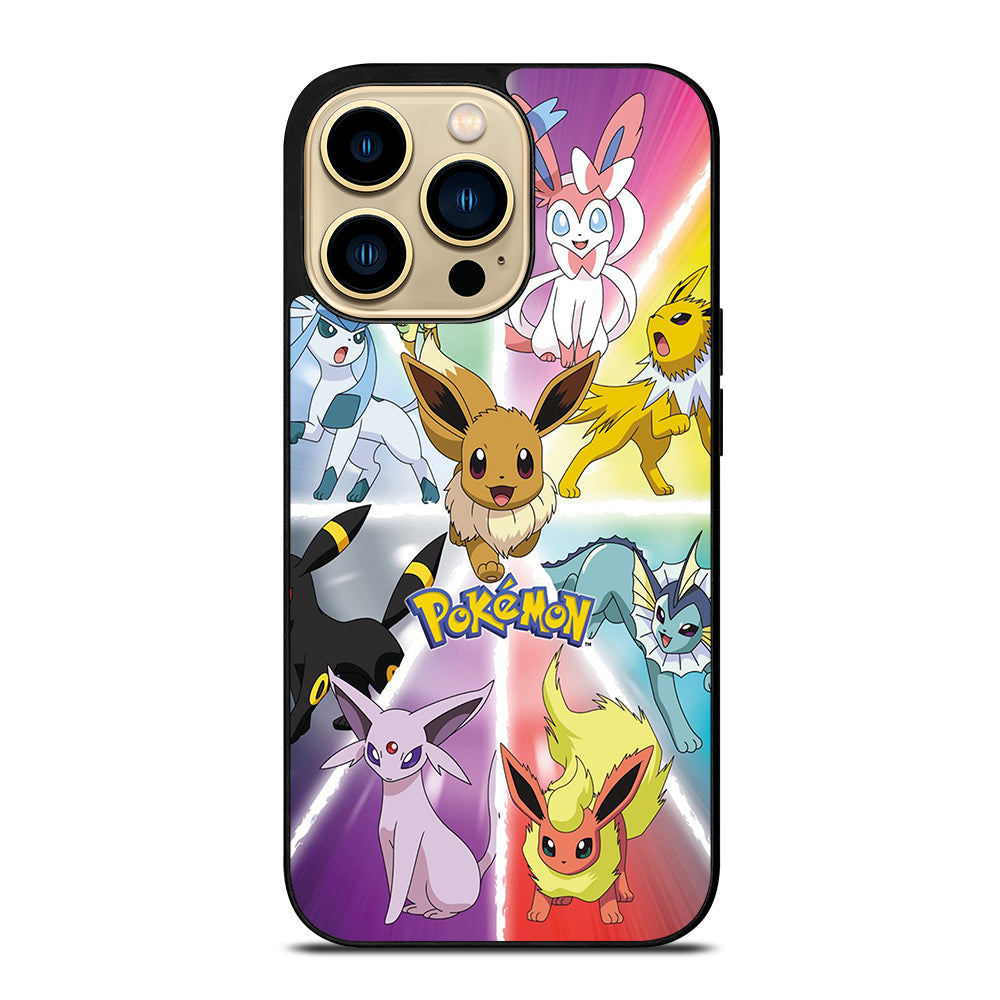 POKEMON EEVEE ALL EVOLUTION 3 iPhone 14 Pro Max Case Cover