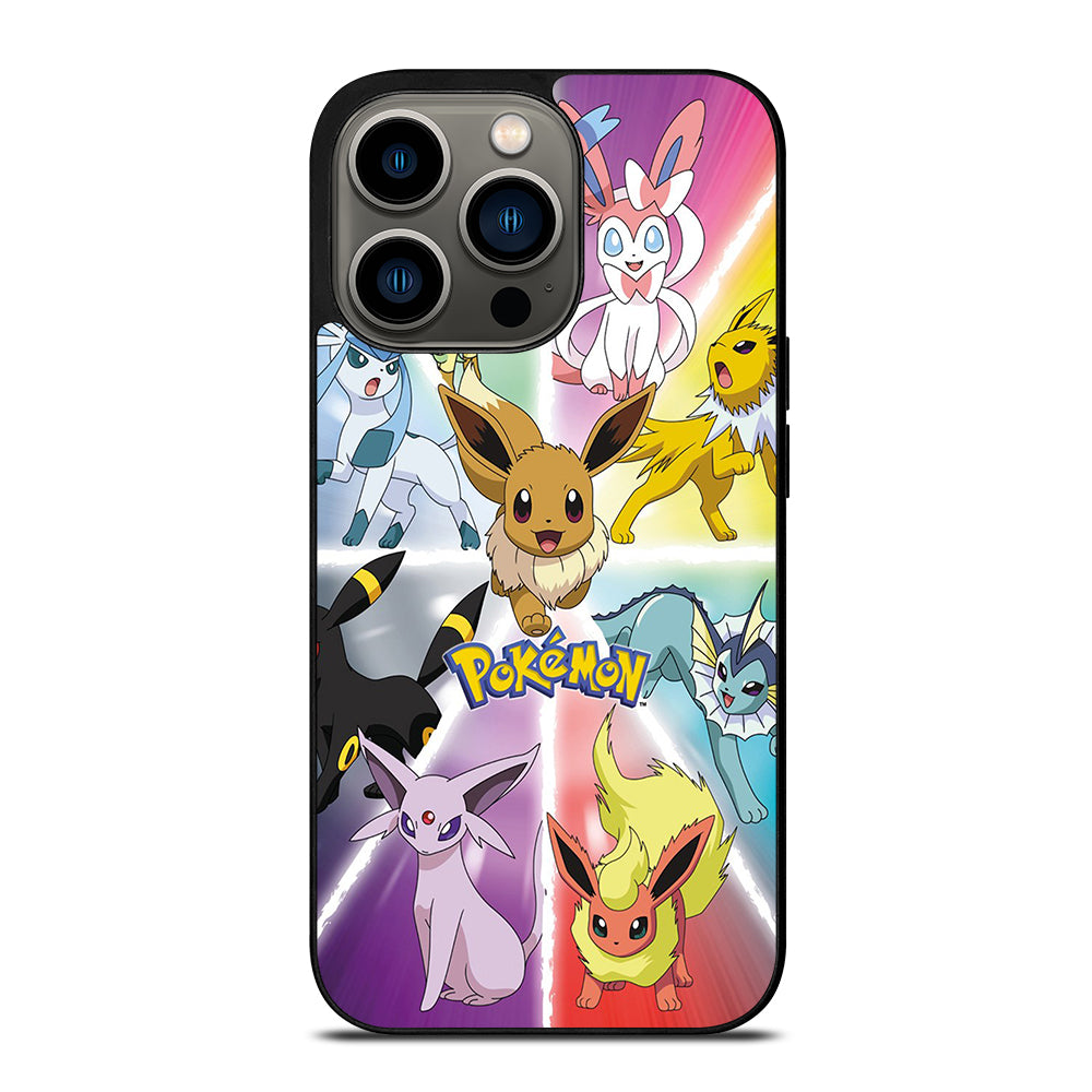 POKEMON EEVEE ALL EVOLUTION 3 iPhone 13 Pro Case Cover
