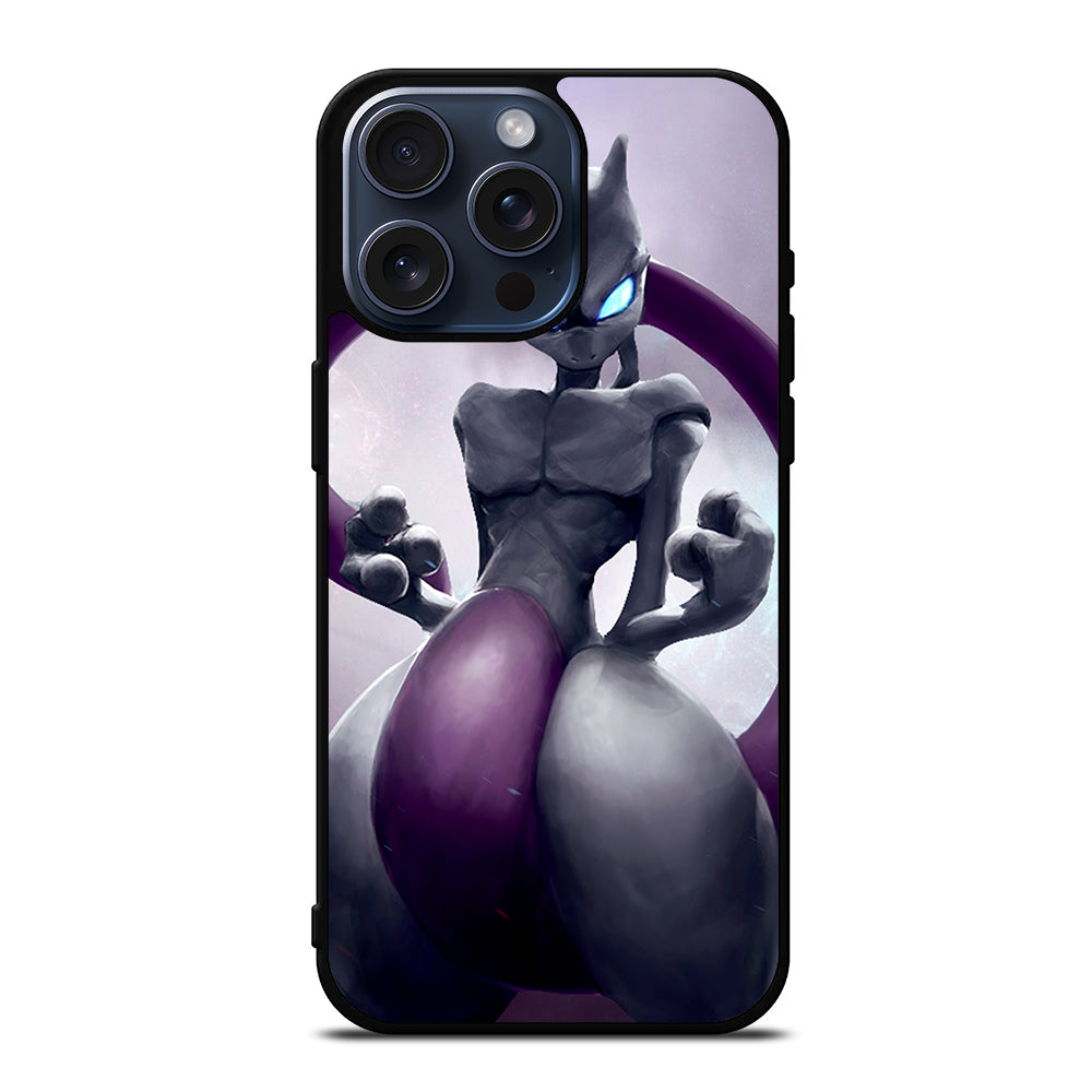 POKEMON MEWTWO ART iPhone 15 Pro Max Case Cover