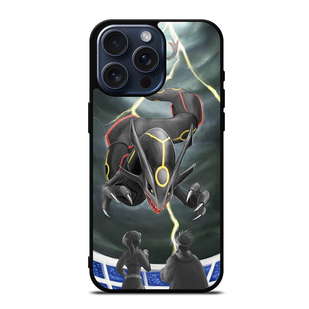 POKEMON SHINY RAYQUAZA ART iPhone 15 Pro Max Case Cover