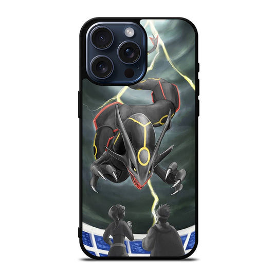 POKEMON SHINY RAYQUAZA ART iPhone 15 Pro Max Case Cover