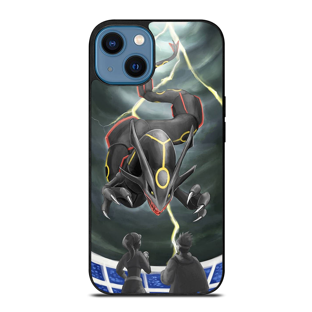 POKEMON SHINY RAYQUAZA ART iPhone 14 Case Cover