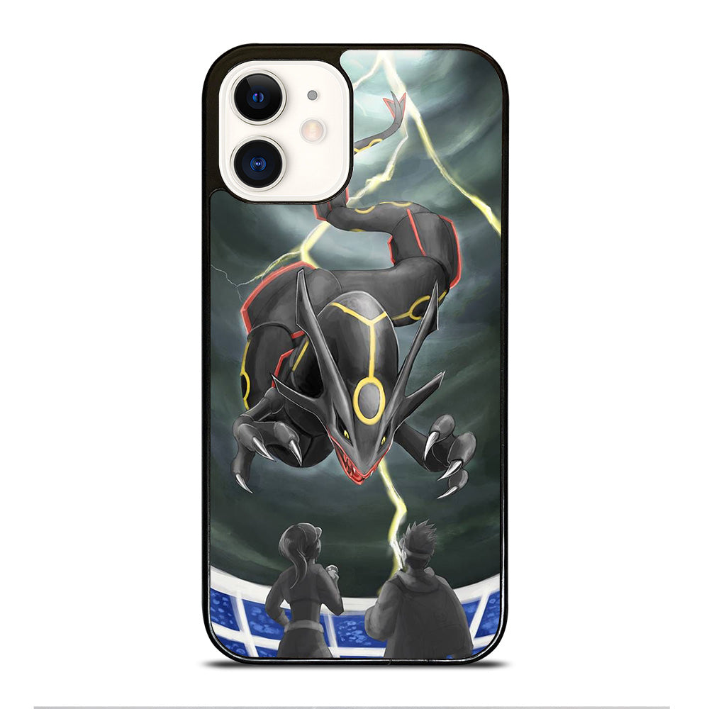 POKEMON SHINY RAYQUAZA ART iPhone 12 Case Cover