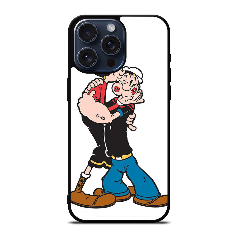 POPEYE AND OLIVE CARTOON 2 iPhone 15 Pro Max Case Cover