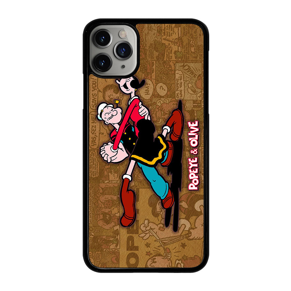 POPEYE AND OLIVE CARTOON iPhone 11 Pro Max Case Cover