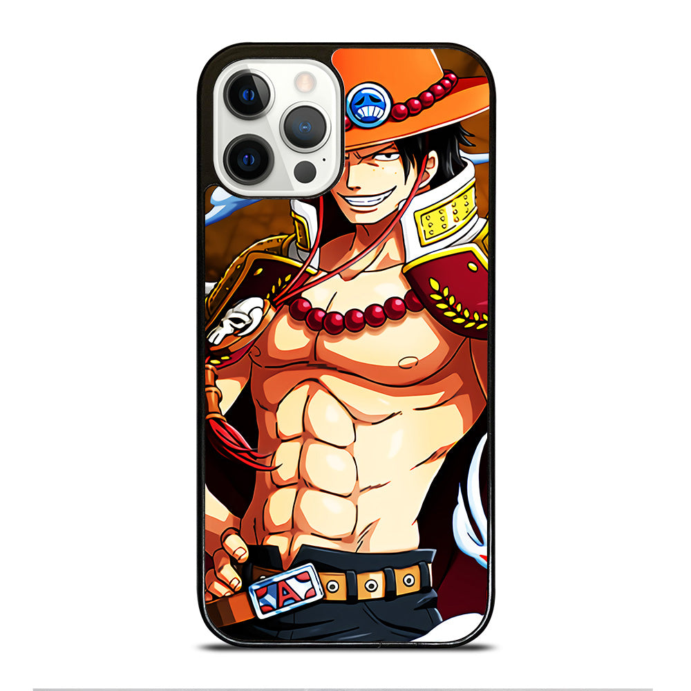 PORTGAS D ACE ONE PIECE ANIME iPhone 12 Pro Case Cover