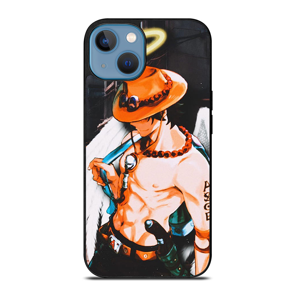 PORTGAS D ACE R.I.P ONE PIECE iPhone 13 Case Cover
