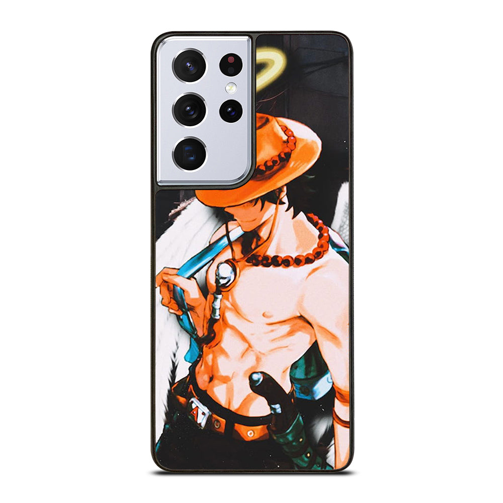 PORTGAS D ACE R.I.P ONE PIECE Samsung Galaxy S21 Ultra Case Cover