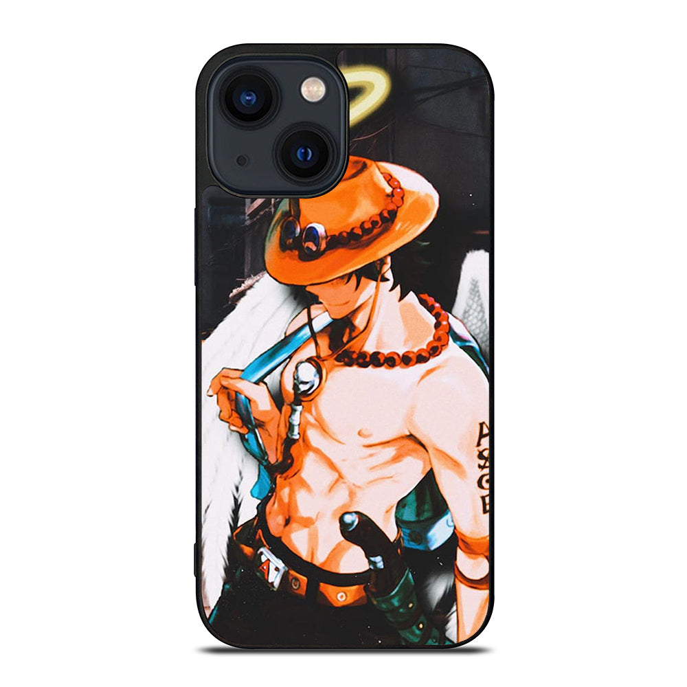 PORTGAS D ACE R.I.P ONE PIECE iPhone 14 Plus Case Cover