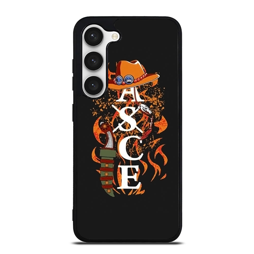 PORTGAS D ACE TATTOO ONE PIECE Samsung Galaxy S23 Case Cover
