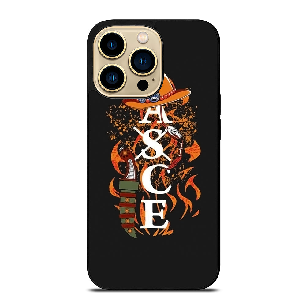 PORTGAS D ACE TATTOO ONE PIECE iPhone 14 Pro Max Case Cover