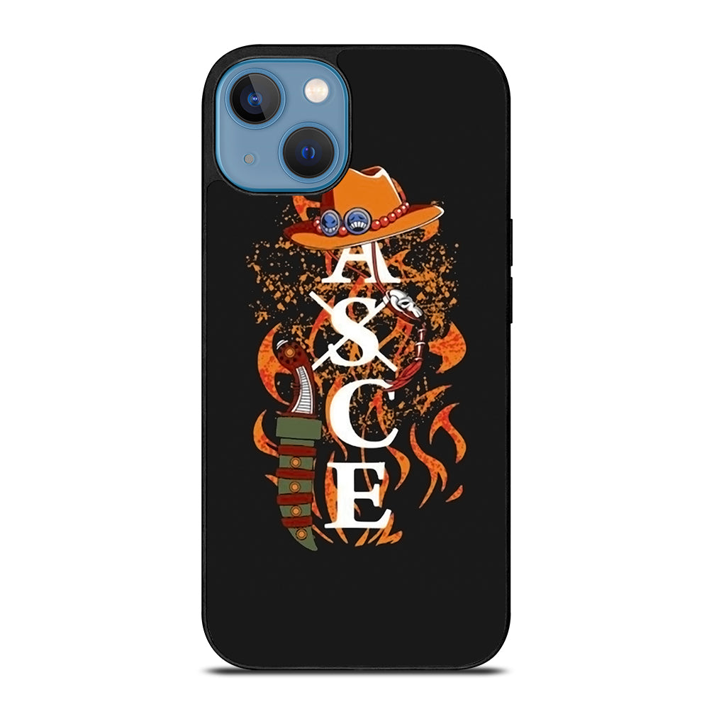 PORTGAS D ACE TATTOO ONE PIECE iPhone 13 Case Cover