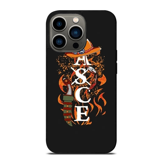 PORTGAS D ACE TATTOO ONE PIECE iPhone 13 Pro Case Cover