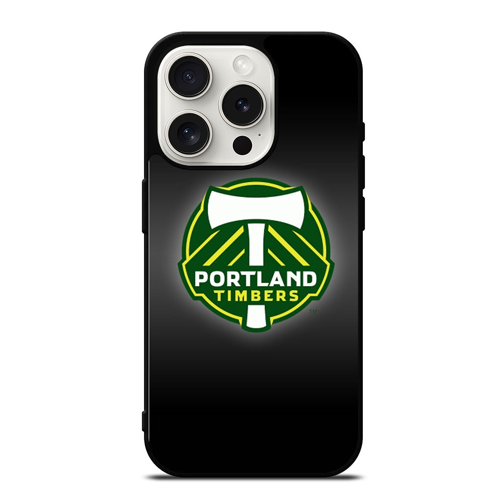 PORTLAND TIMBERS SOCCER LOGO iPhone 15 Pro Case Cover