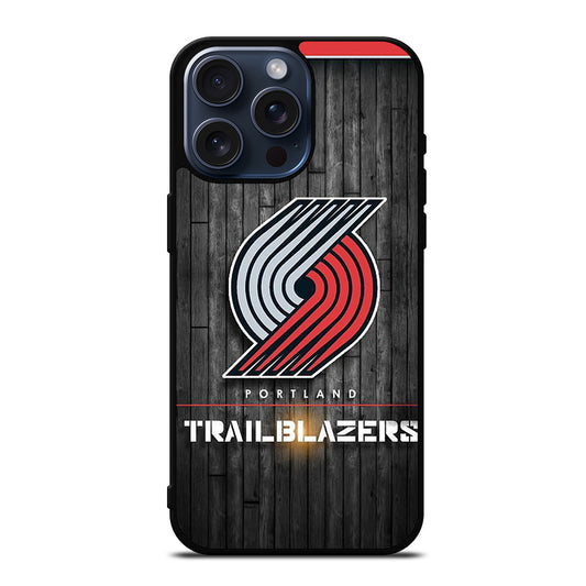 PORTLAND TRAIL BLAZERS SYMBOL 3 iPhone 15 Pro Max Case Cover