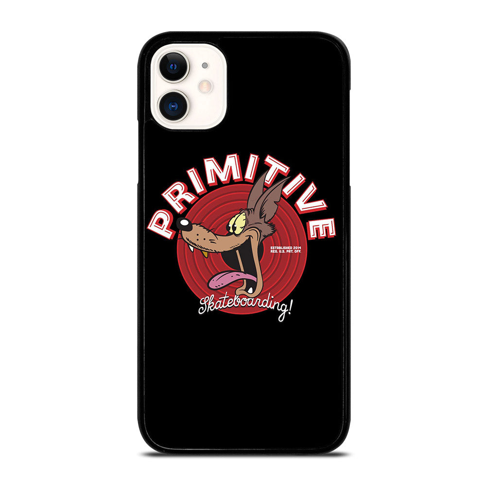 PRIMITIVE SKATEBOARDING CARTOON LOGO iPhone 11 Case Cover
