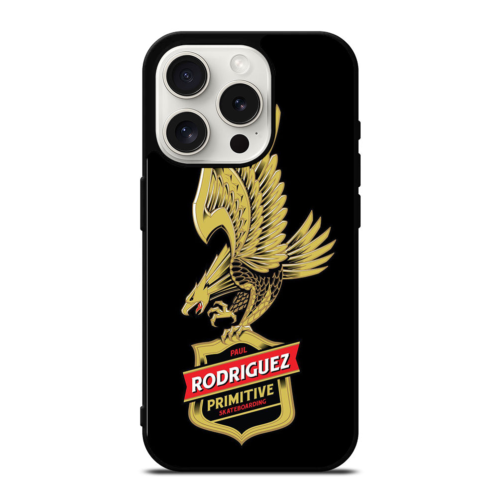 PRIMITIVE SKATEBOARDING LOGO EAGLE iPhone 15 Pro Case Cover