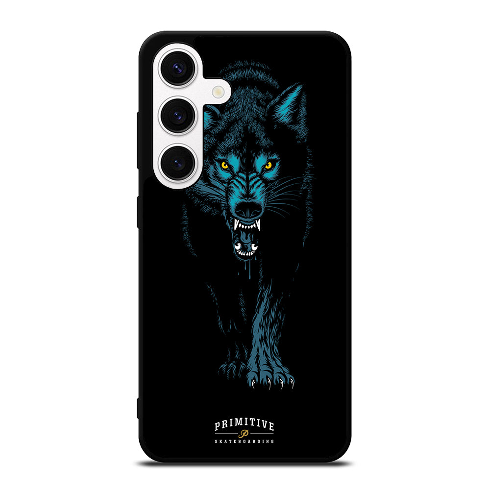 PRIMITIVE SKATEBOARDING LOGO WOLF Samsung Galaxy S24 Case Cover