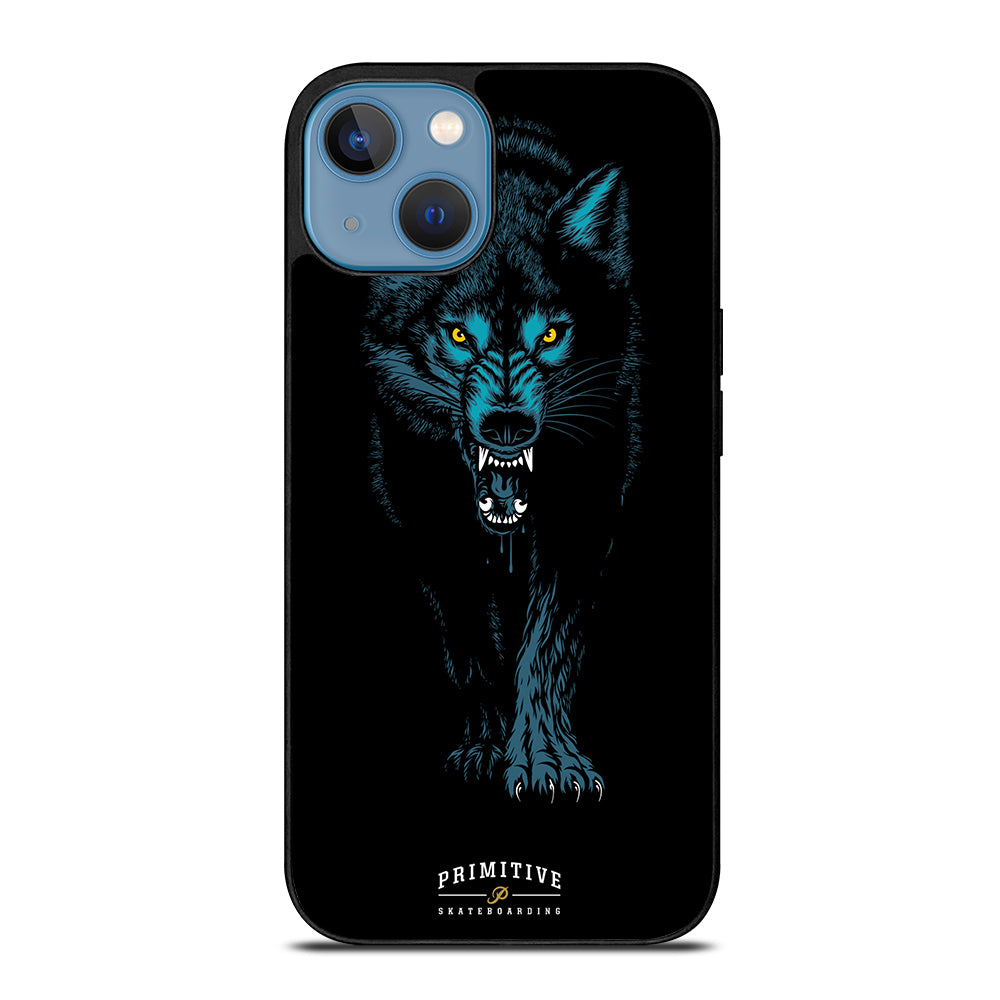 PRIMITIVE SKATEBOARDING LOGO WOLF iPhone 13 Case Cover