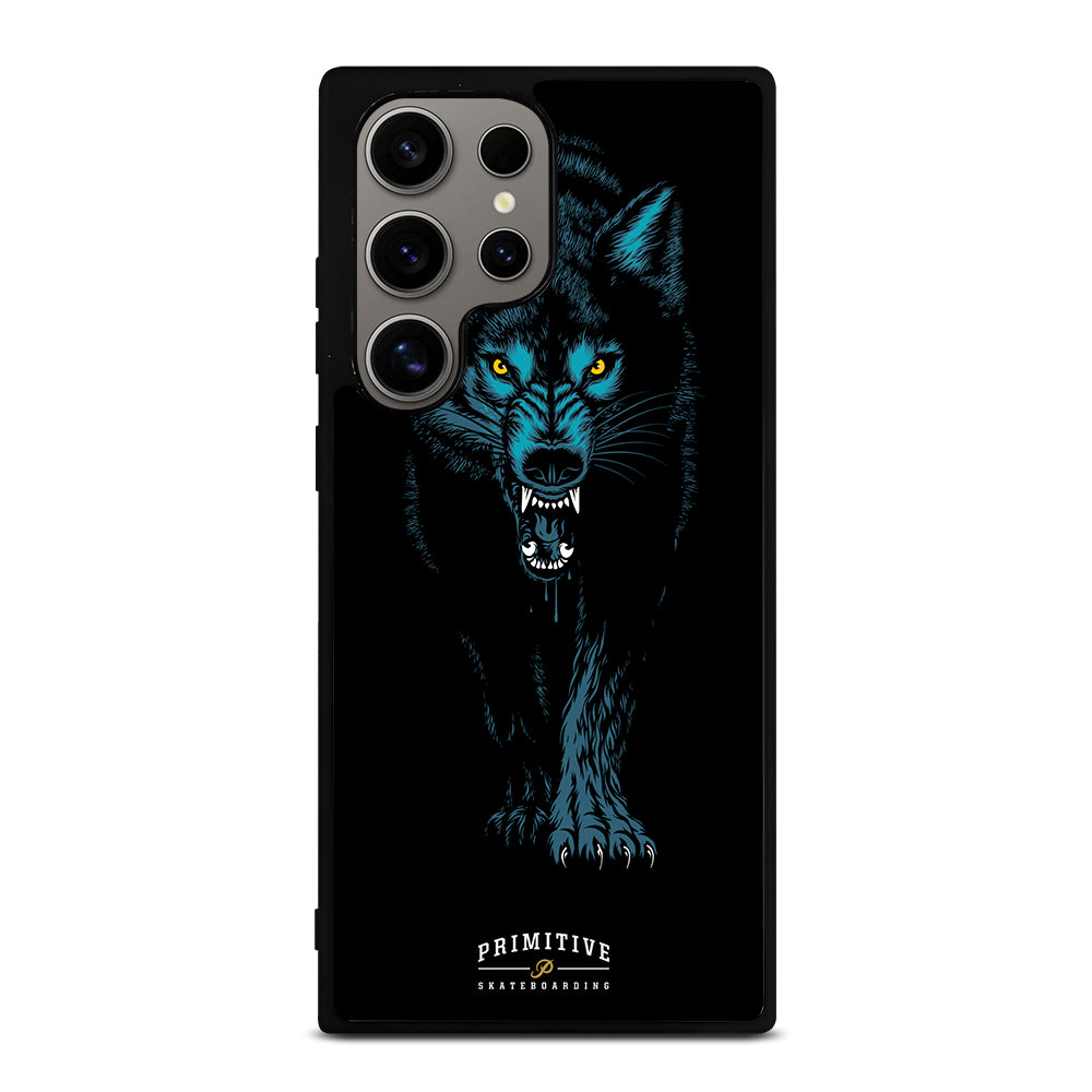 PRIMITIVE SKATEBOARDING LOGO WOLF Samsung Galaxy S24 Ultra Case Cover