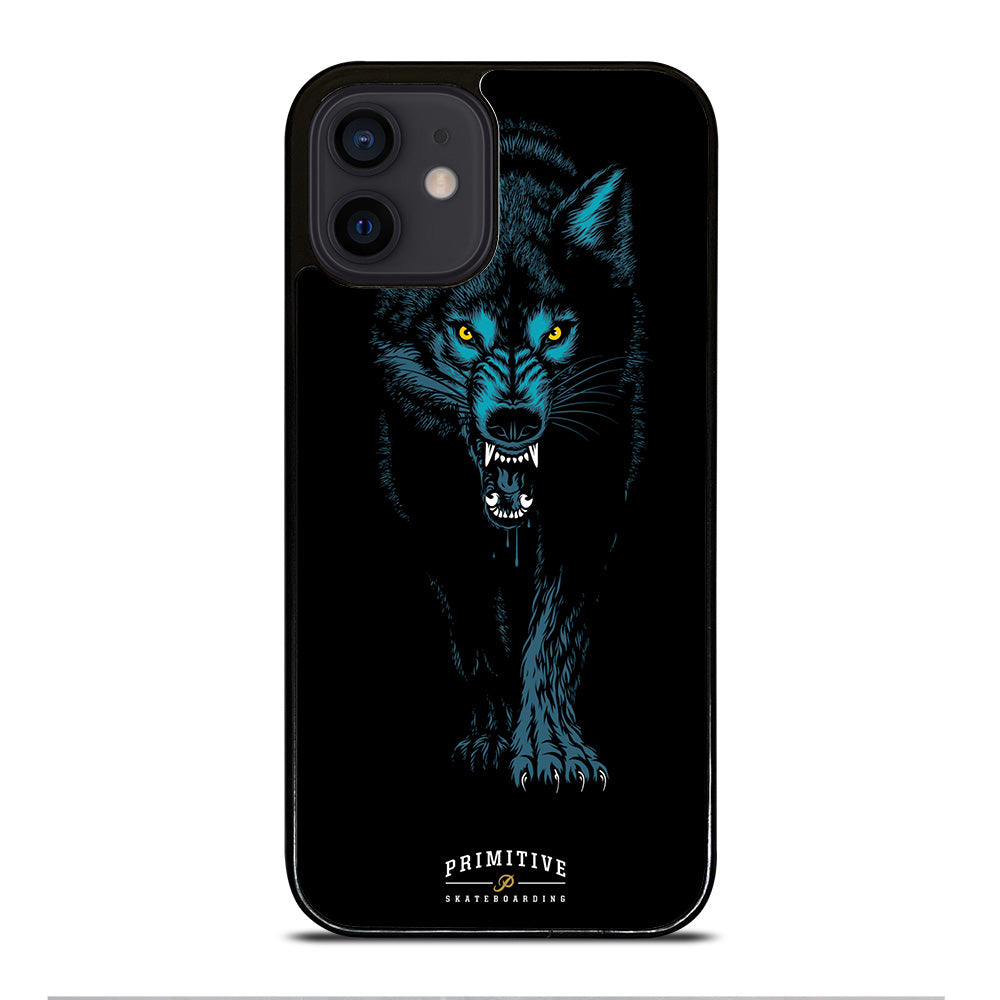 PRIMITIVE SKATEBOARDING LOGO WOLF iPhone 12 Mini Case Cover