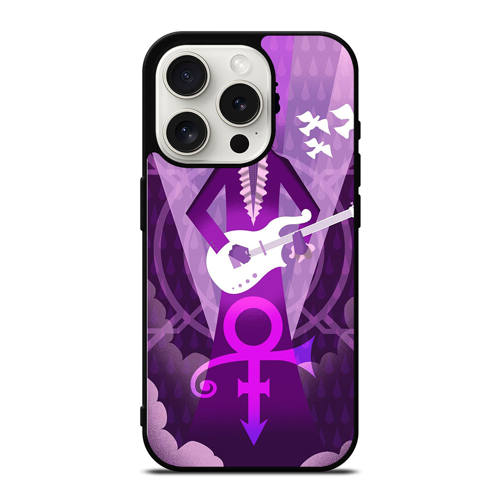 PRINCE PURPLE RAIN GUITAR iPhone 15 Pro Case Cover