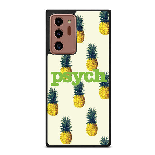 PSYCH PINEAPPLE PATTERN Samsung Galaxy Note 20 Ultra Case Cover