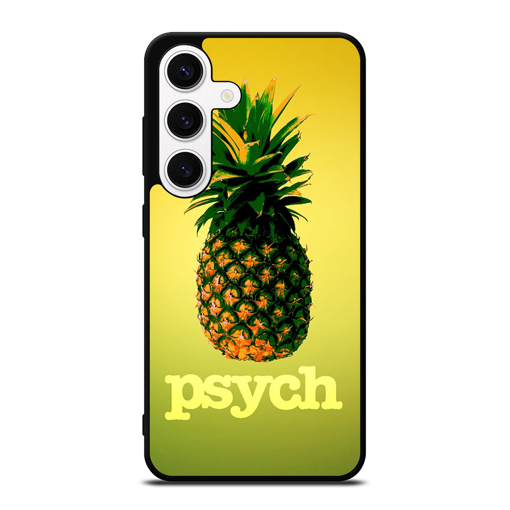 PSYCH PINEAPPLE LOGO Samsung Galaxy S24 Case Cover