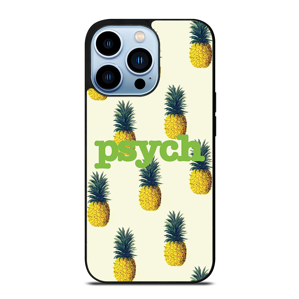 PSYCH PINEAPPLE PATTERN iPhone 13 Pro Max Case Cover