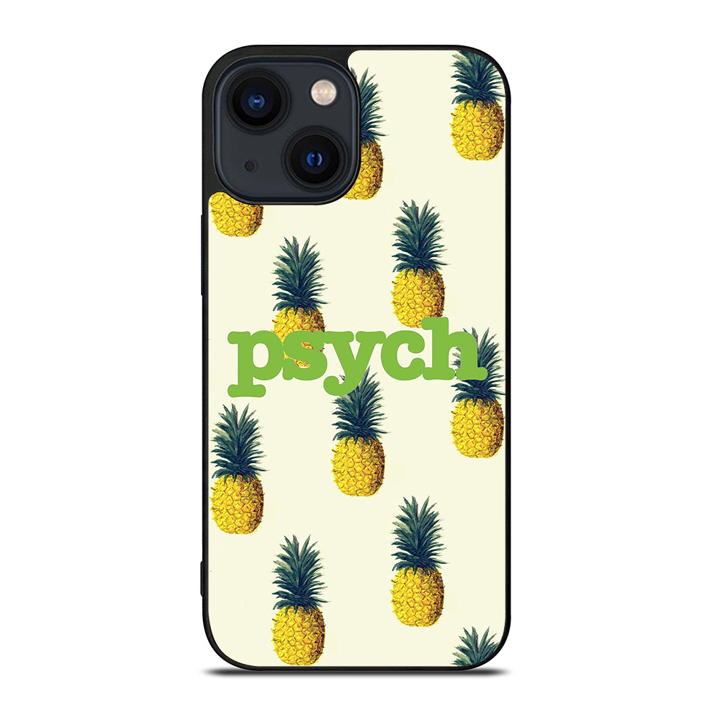 PSYCH PINEAPPLE PATTERN iPhone 14 Plus Case Cover
