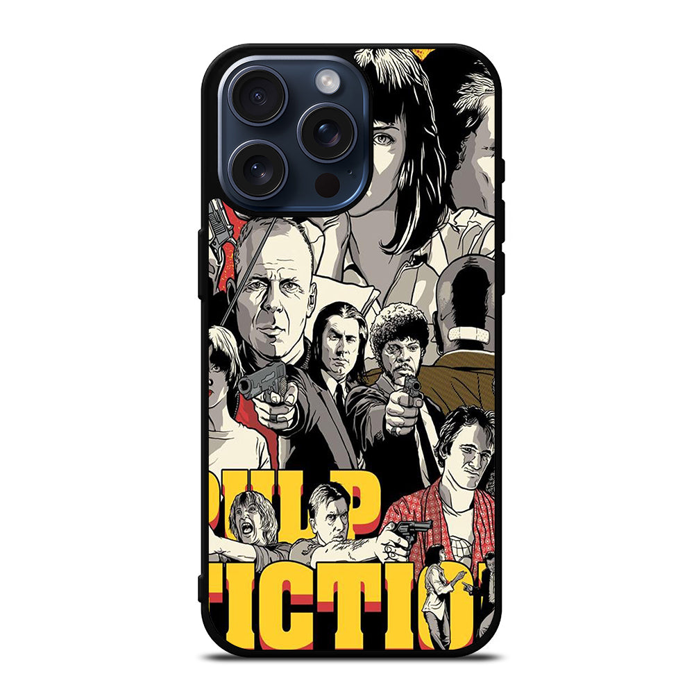 PULP FICTION POSTER iPhone 15 Pro Max Case Cover