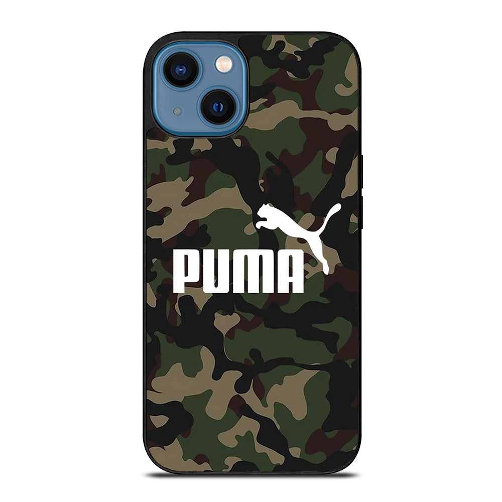 PUMA CAMO LOGO iPhone 14 Case Cover
