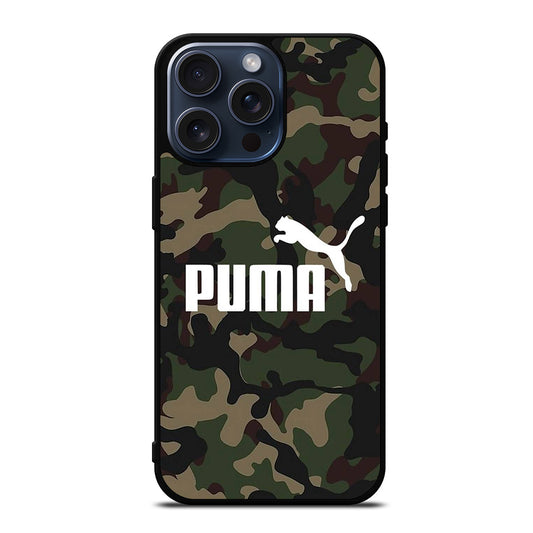 PUMA CAMO LOGO iPhone 15 Pro Max Case Cover