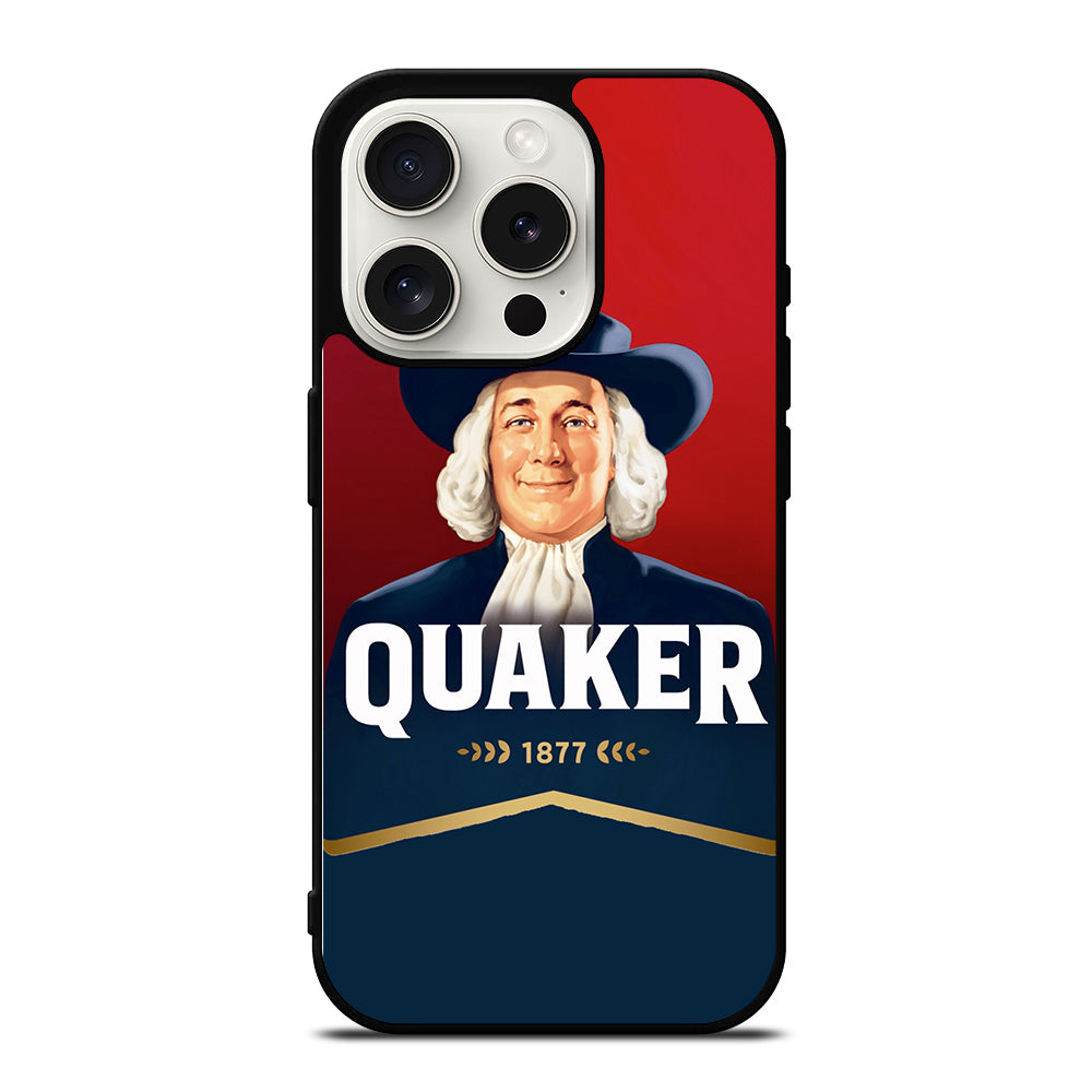 QUAKER OAT LOGO iPhone 15 Pro Case Cover