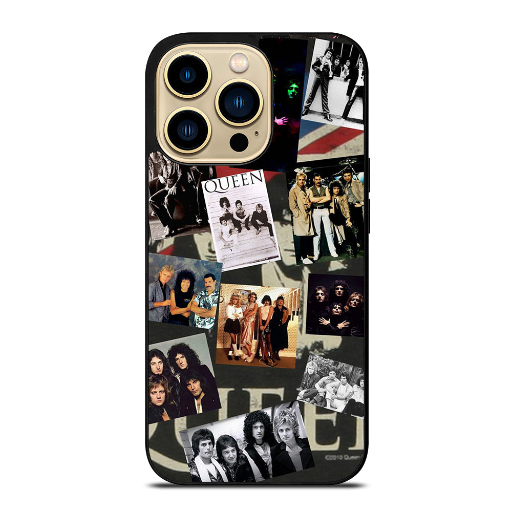 QUEEN BAND COLLAGE iPhone 14 Pro Max Case Cover