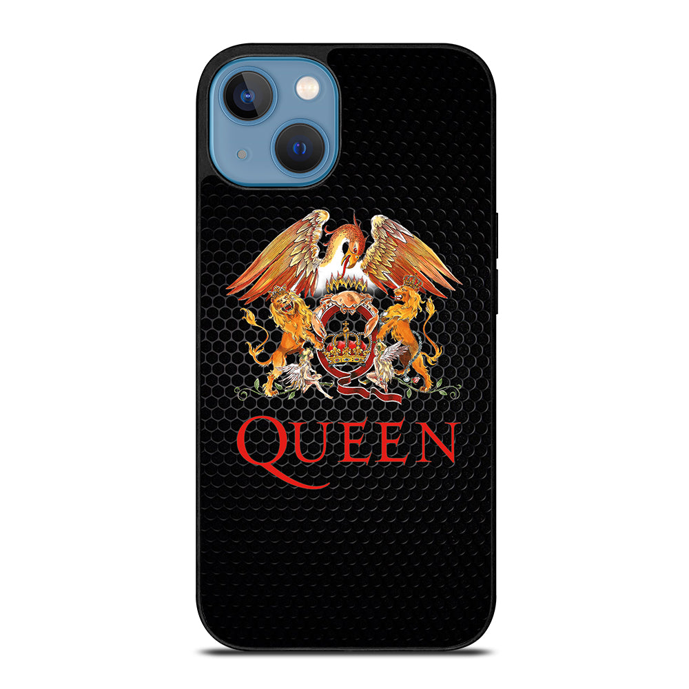 QUEEN BAND METAL LOGO iPhone 13 Case Cover