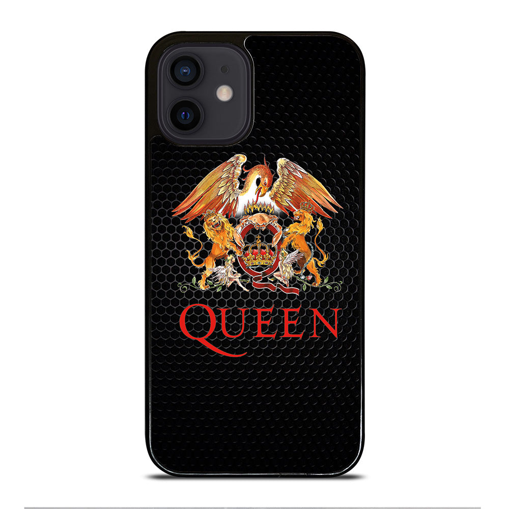 QUEEN BAND METAL LOGO iPhone 12 Mini Case Cover