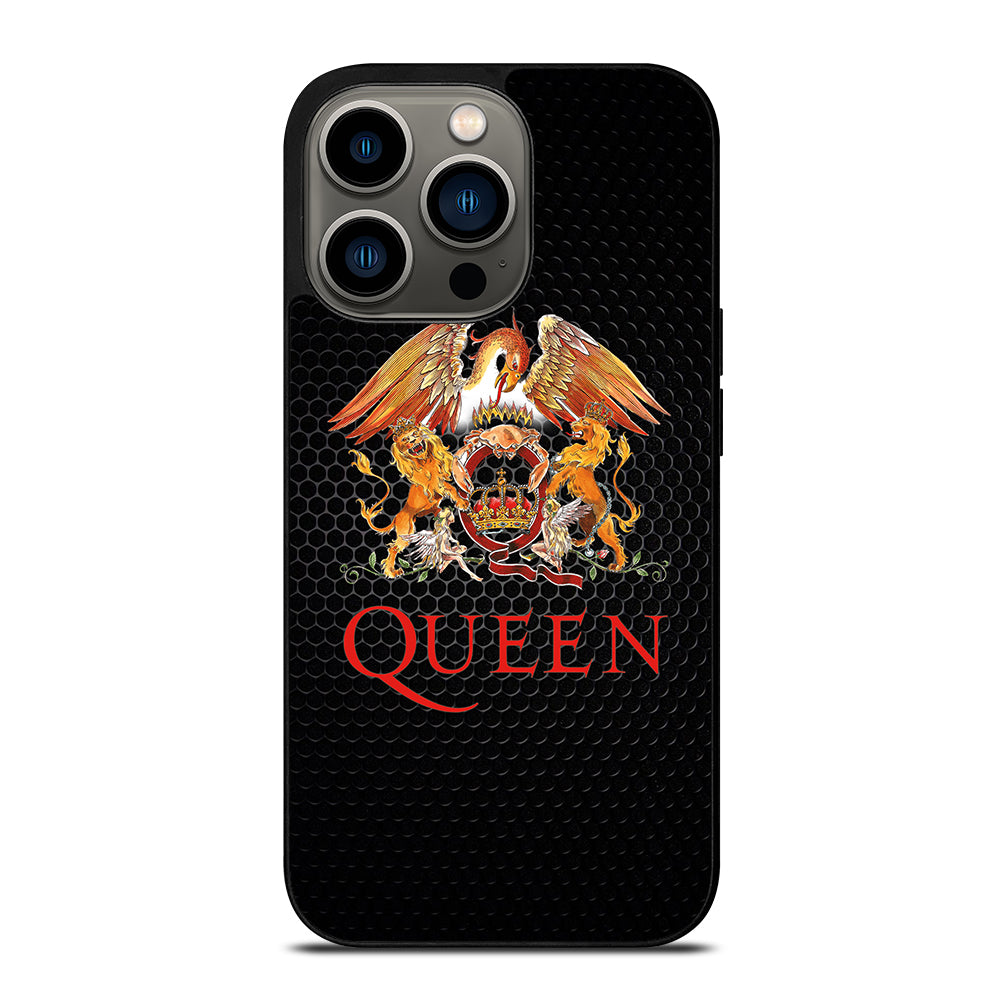 QUEEN BAND METAL LOGO iPhone 13 Pro Case Cover