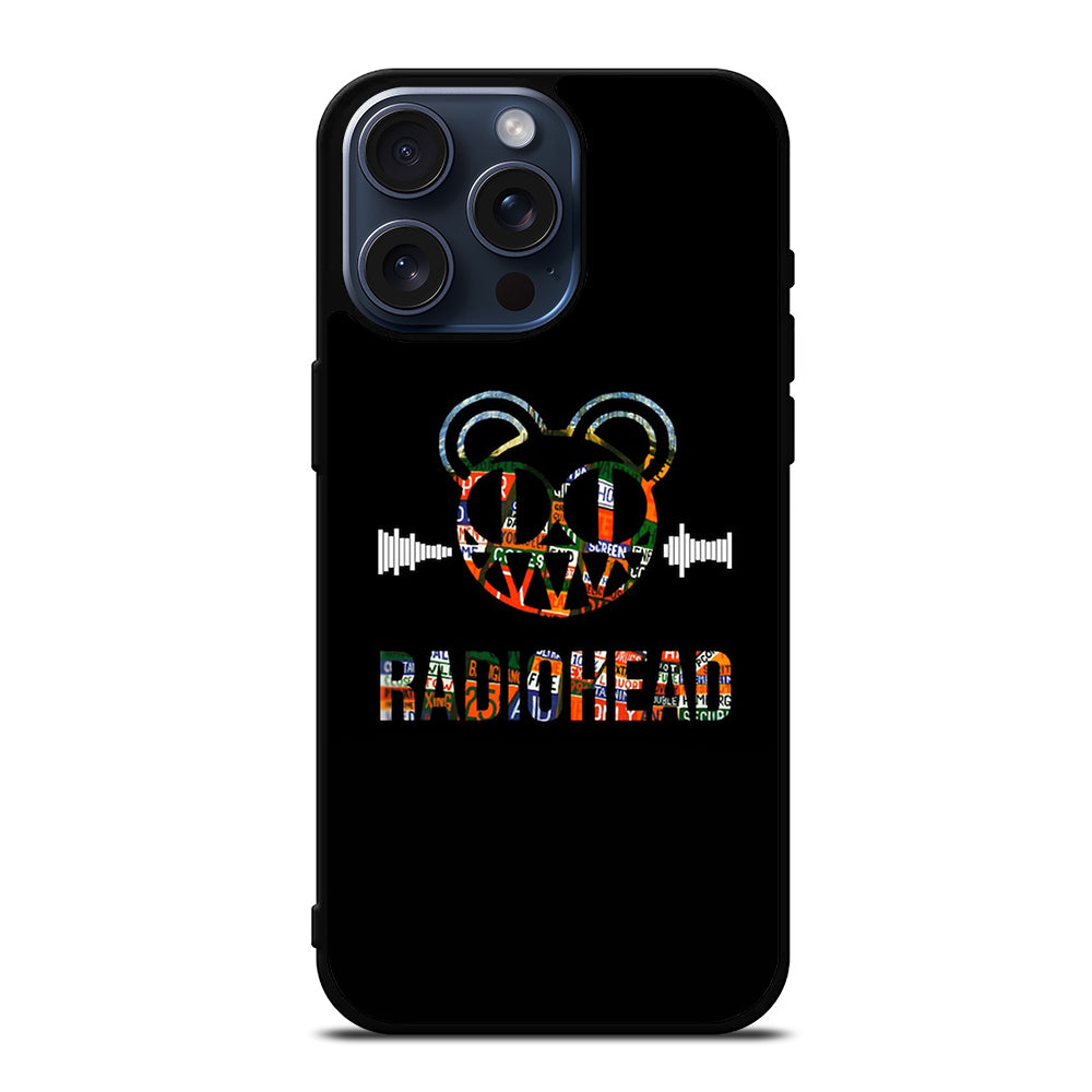 RADIOHEAD LOGO ART iPhone 15 Pro Max Case Cover